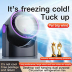 4000 mAh Desktop Circulating Fan Rechargeable Table Fan With Remote Control Office Wall Mounted Fan Electric Desktop Clip Fan