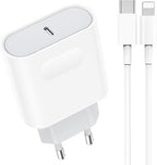 Charger for iPhone 14/14 Pro/14 Pro Max/14 Plus/13/12/11/XS/XR/X/SE, USB C Fast Charger with 2M Cable Plug Power Adapter Wall Charging Socket Trefard