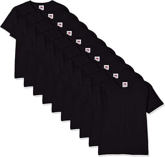 Fruit of the Loom T-Shirts (Pack of 10) for Kids and Boys
