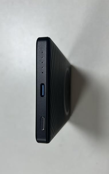 Ultra Slim Power Bank for MagSafe, Wireless Magnetic Power Bank 5000mAh, 20W Fast Charging Portable Charger for iPhone 16/15/14/13/12/Pro/Plus/Max Series, Battery