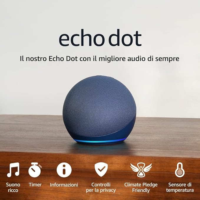 Echo Dot (Newest gen) | Big vibrant sound Wi-Fi and Bluetooth smart speaker with Alexa | Charcoal
