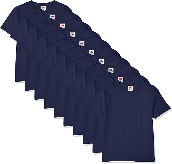 Fruit of the Loom T-Shirts (Pack of 10) for Kids and Boys