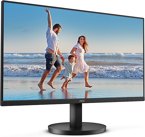AOC 24B3HM - 24-inch Full HD Monitor, Adaptive Sync 1920x1080, 75 Hz, VGA, HDMI 1.4 Black, 24 inch FHD VA, No Speakers