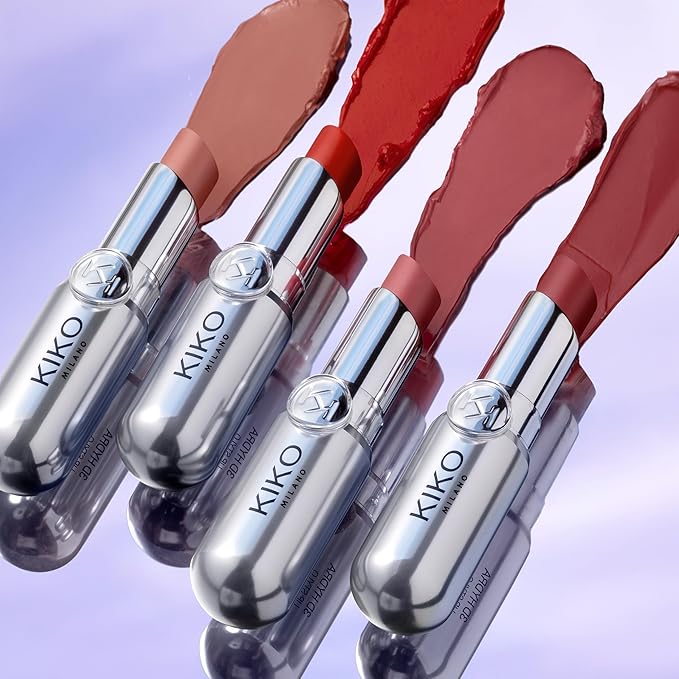 KIKO Milano 3D Hydra Lip Stylo 01, Hydrating Lipstick with a Luminous Finish