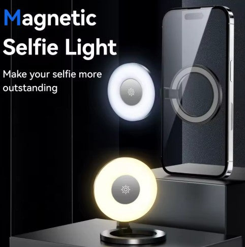 Smartphone Magnetic Fill Light Mini Selfie Light 3 Modes Adjustable Brightness for Iphone XIAOMI HUAWEI SAMSUNG Phone