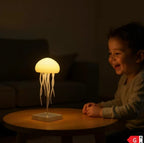 Jellyfish Night Light Floating Decor Lighting Decoration Home Smart Lights Atmosphere Bedroom Usb Decorative Hanging Cartoon Rgb