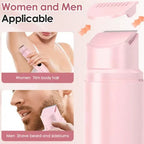 Electric Epilator 2-In-1 Double Head For Bikini Leg Women's Cordless Shaver Painless Body Hair Removal Waterproof Hair Trimmer