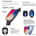 New GPS Smart Watch For Men Apple Watch 9 Series Always On Display Body Temperature BT Call NFC Women Smartwatch For IOS Android