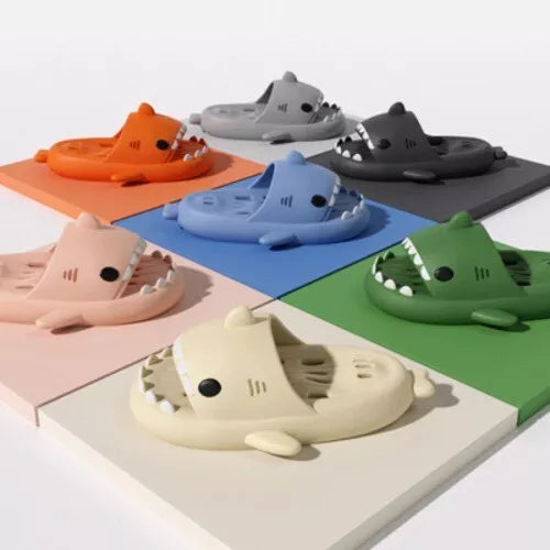 🦈 ChayChax Summer Shark Slippers – Dive into Comfort and Style!