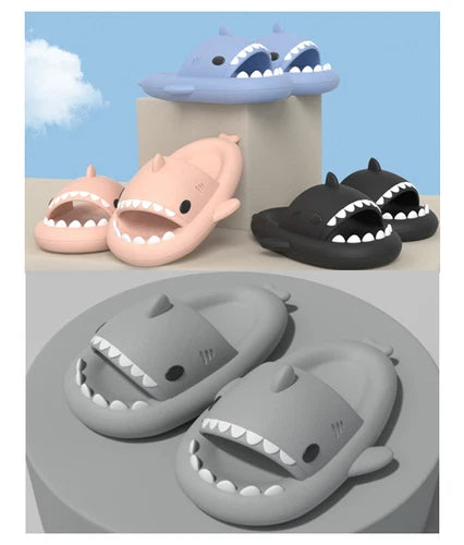 🦈 ChayChax Summer Shark Slippers – Dive into Comfort and Style!